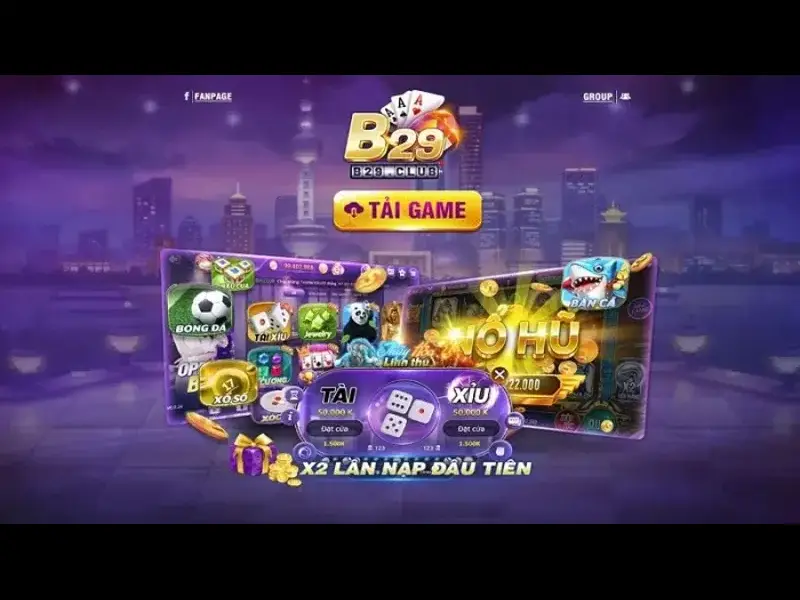 B29 Club - Nổ Hũ Tài Xỉu Game Bài Online Đỉnh Cao Cho Bạn