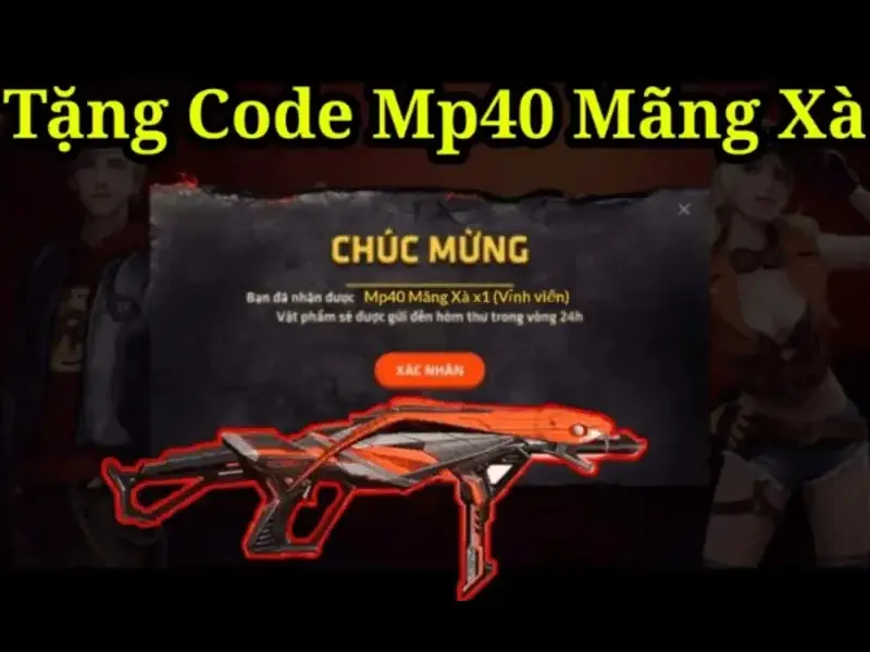 Cách nhập code Mp40 mãng xà cho người mới